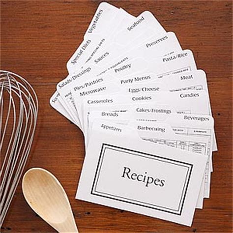 3x5 recipe box dividers metal|recipe card dividers 3x5.